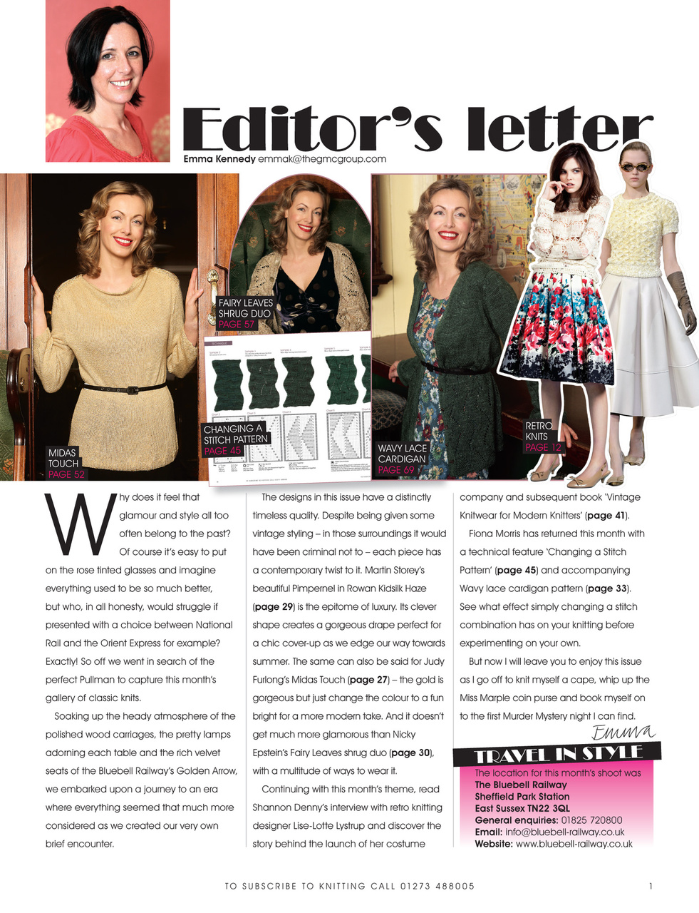 Knitting Preview Pages