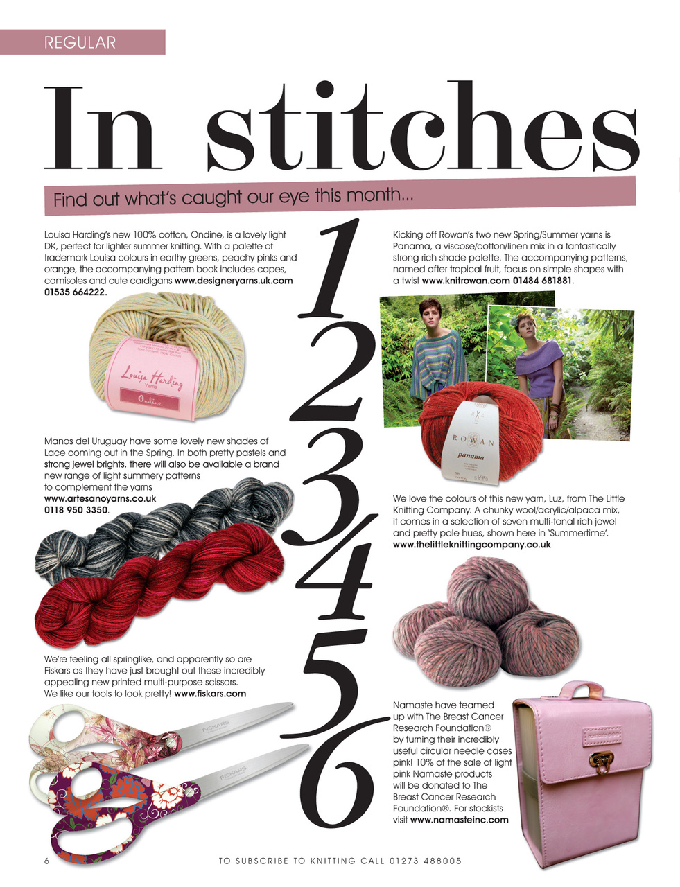 Knitting Preview Pages