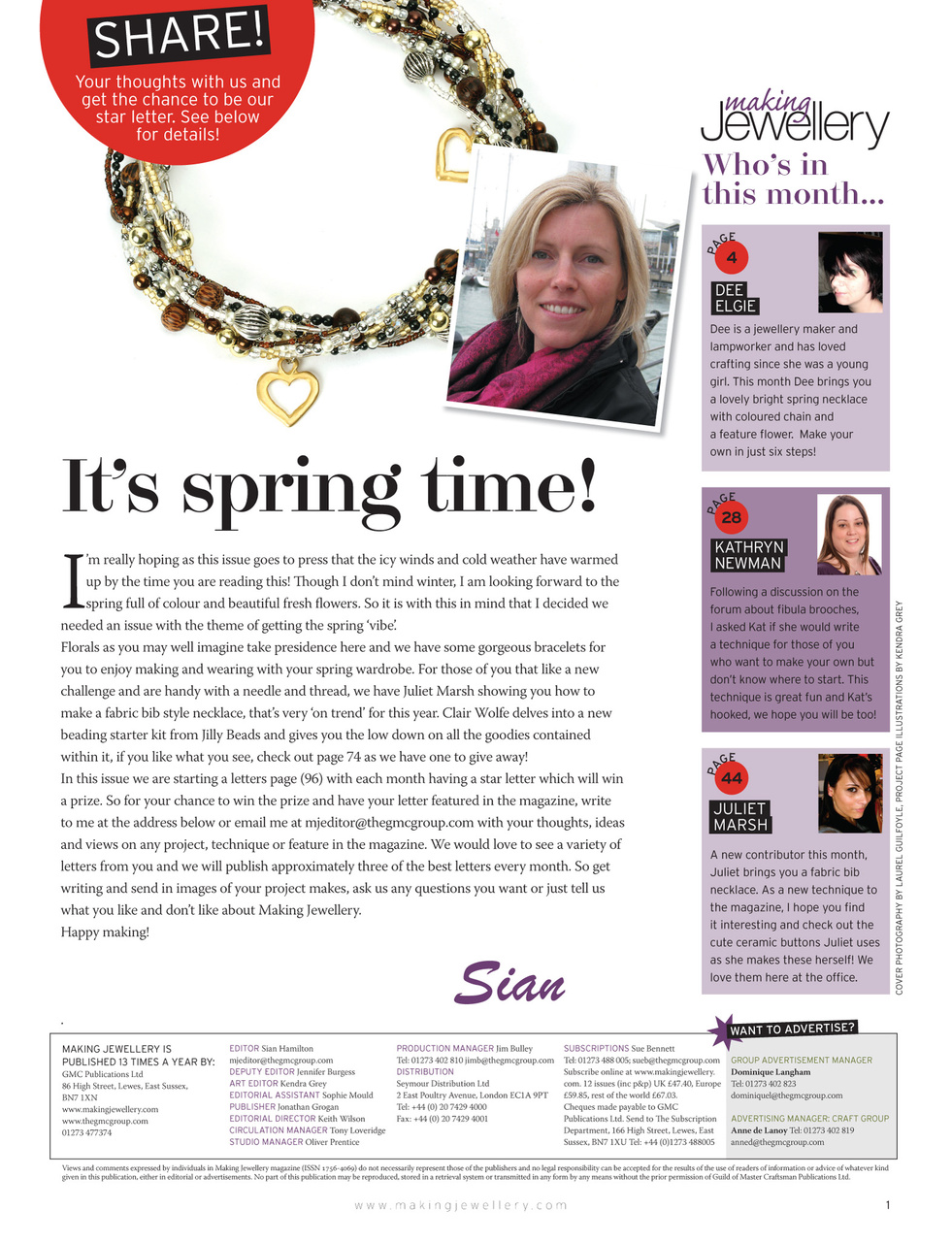 Making Jewellery Preview Pages