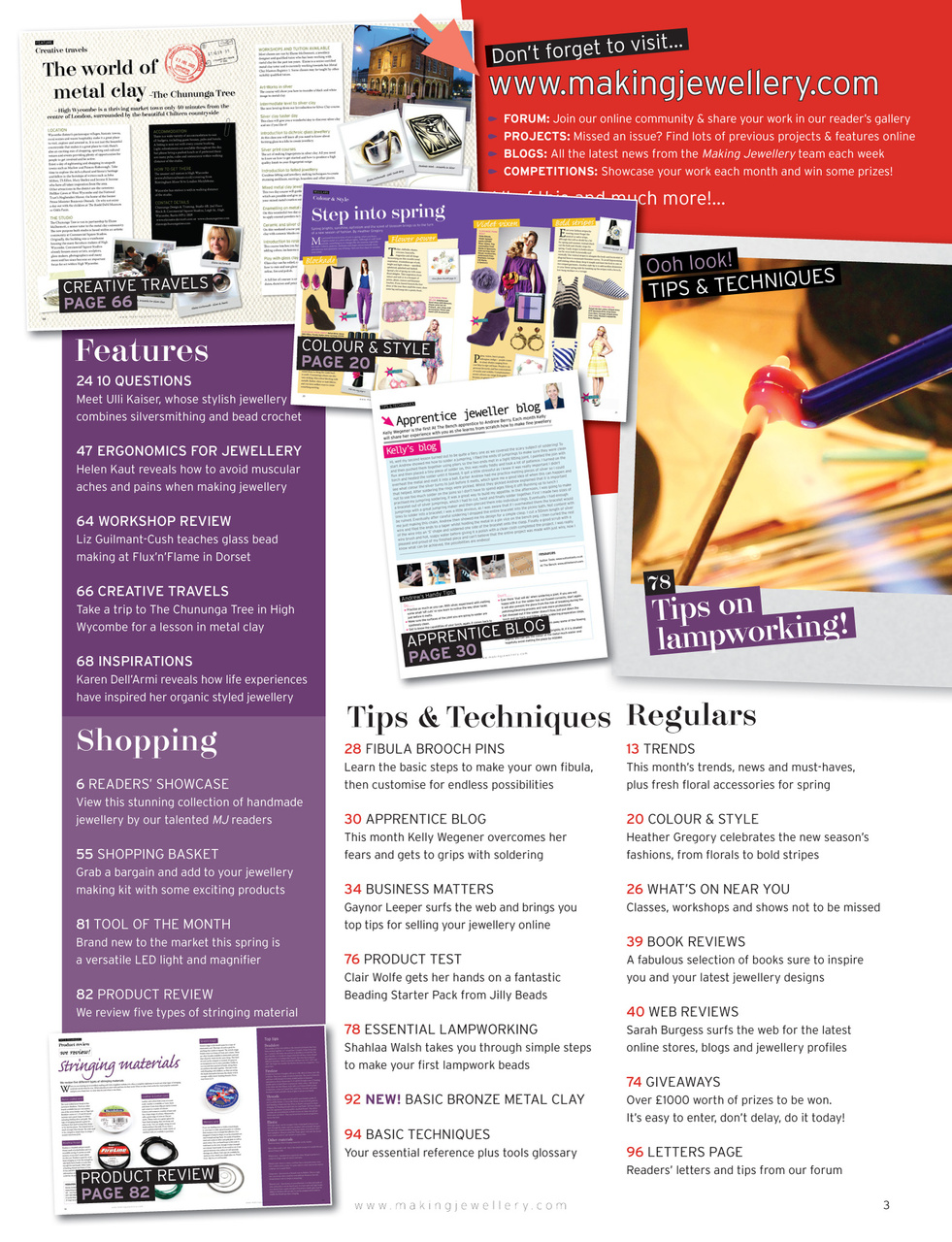 Making Jewellery Preview Pages