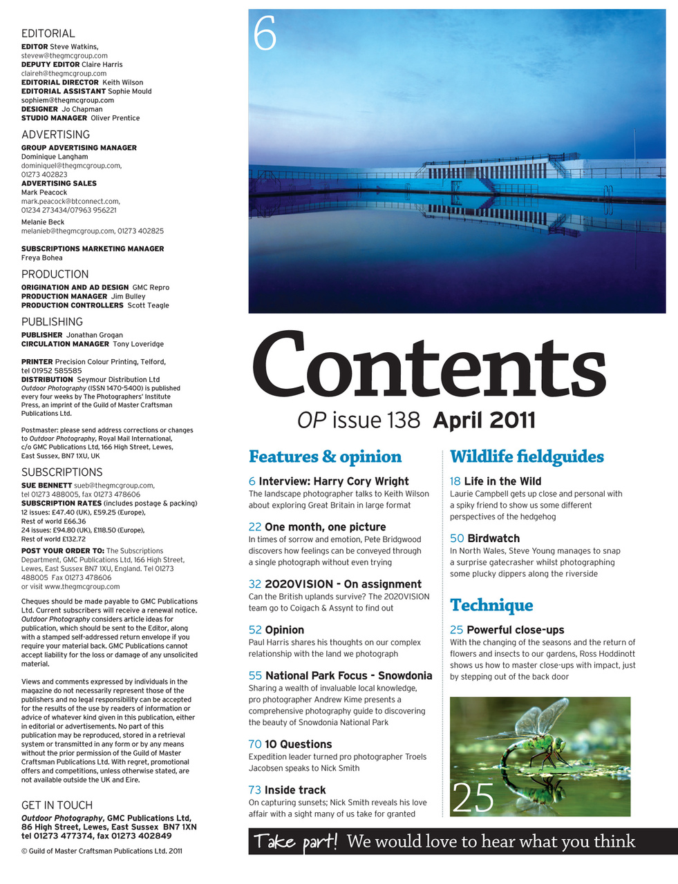 Outdoor Photography Preview Pages