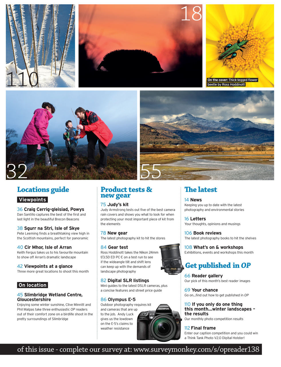 Outdoor Photography Preview Pages
