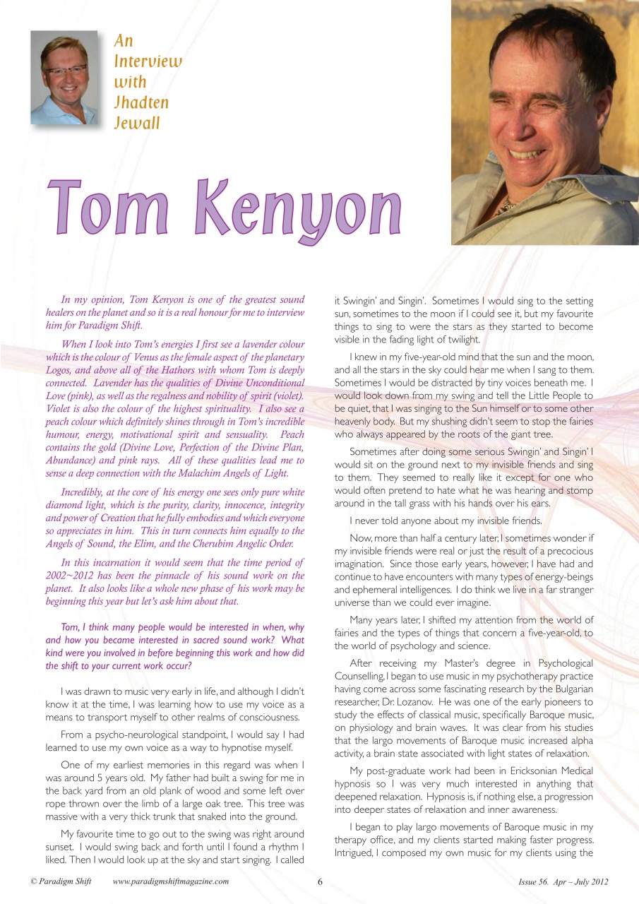 Paradigm Shift Preview Pages