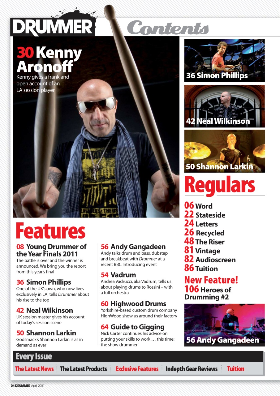 iDrum magazine: Never miss a beat Preview Pages