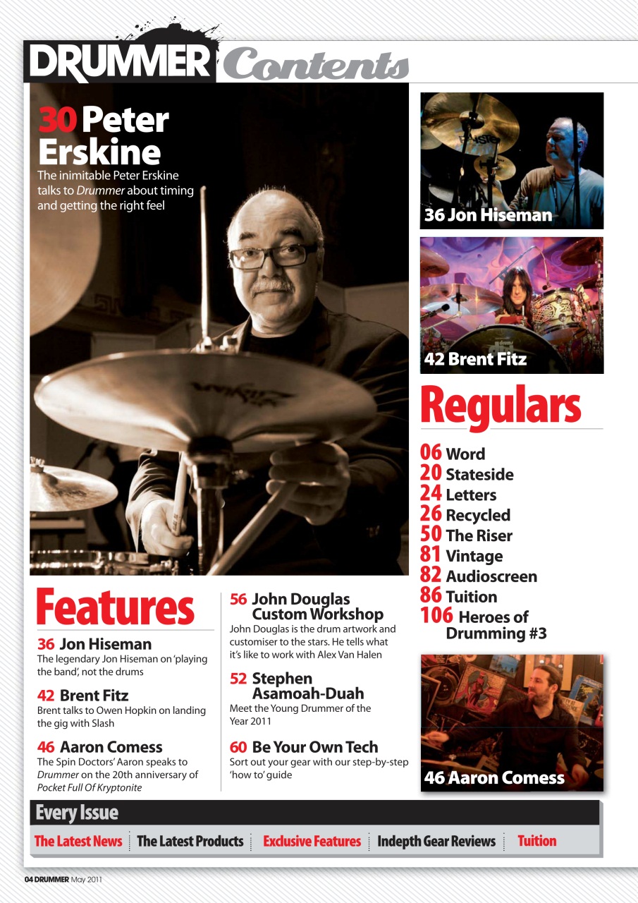 iDrum magazine: Never miss a beat Preview Pages