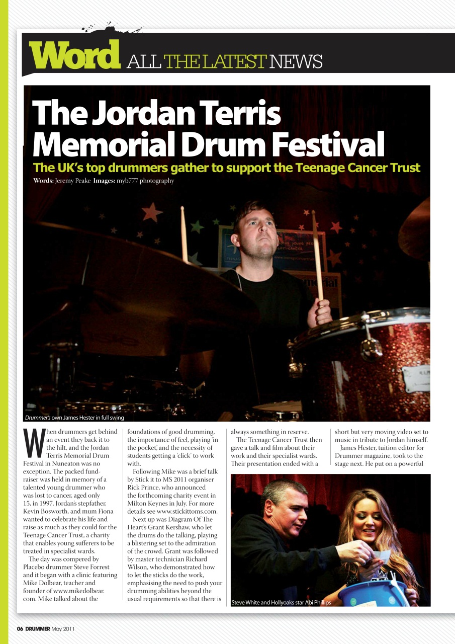 iDrum magazine: Never miss a beat Preview Pages