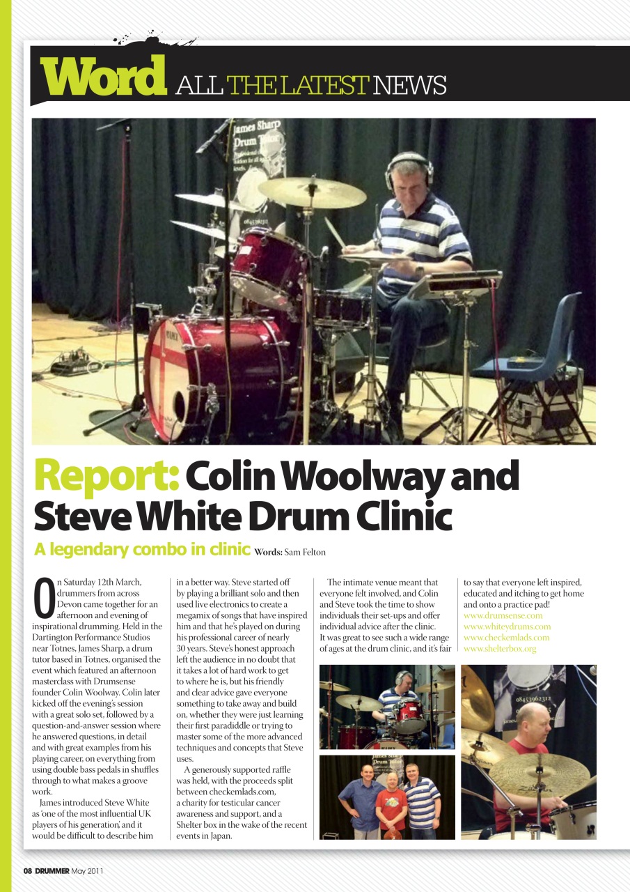 iDrum magazine: Never miss a beat Preview Pages