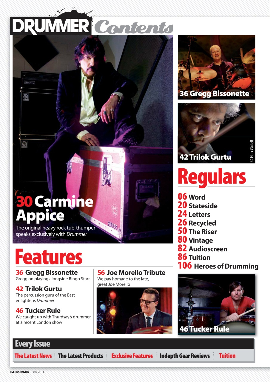 iDrum magazine: Never miss a beat Preview Pages