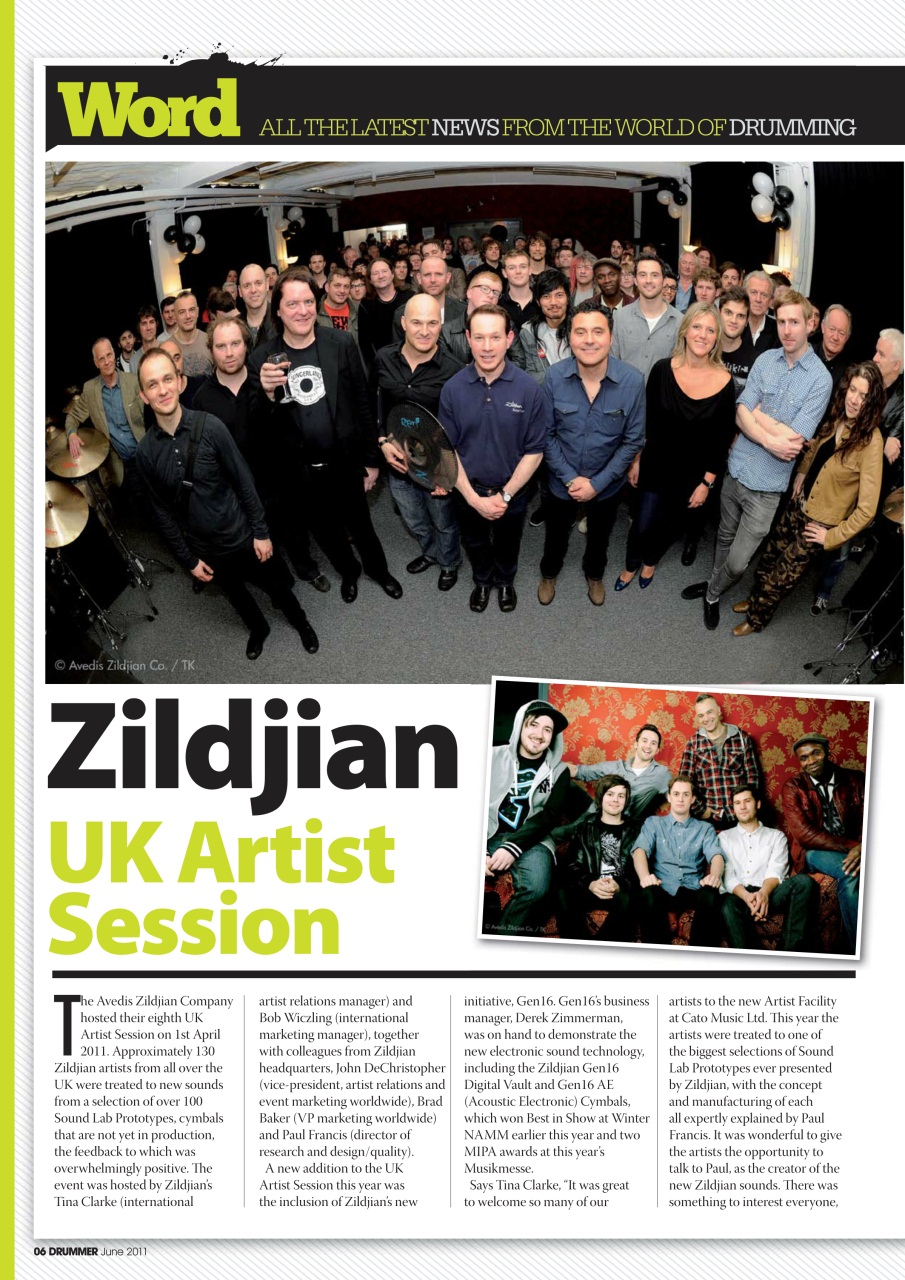 iDrum magazine: Never miss a beat Preview Pages