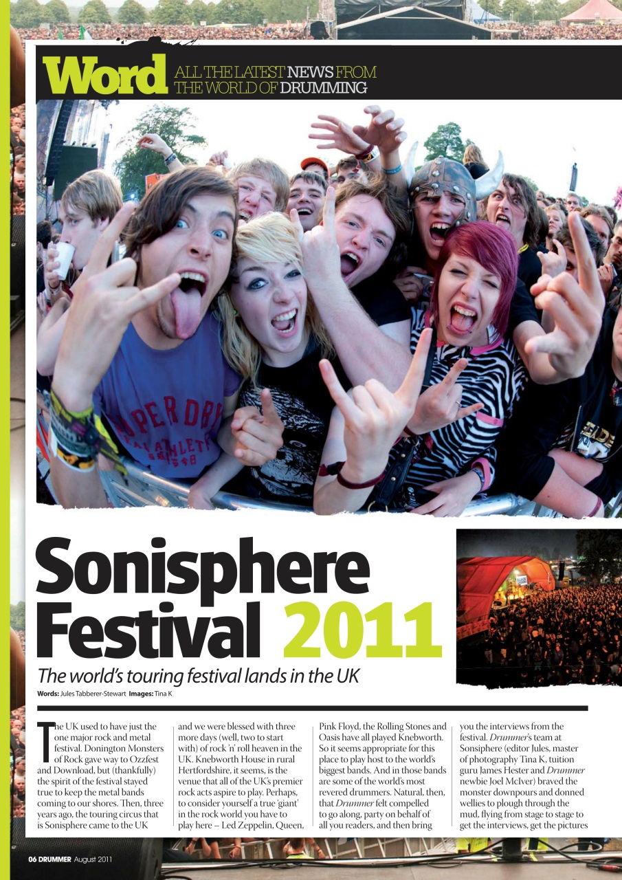 iDrum magazine: Never miss a beat Preview Pages