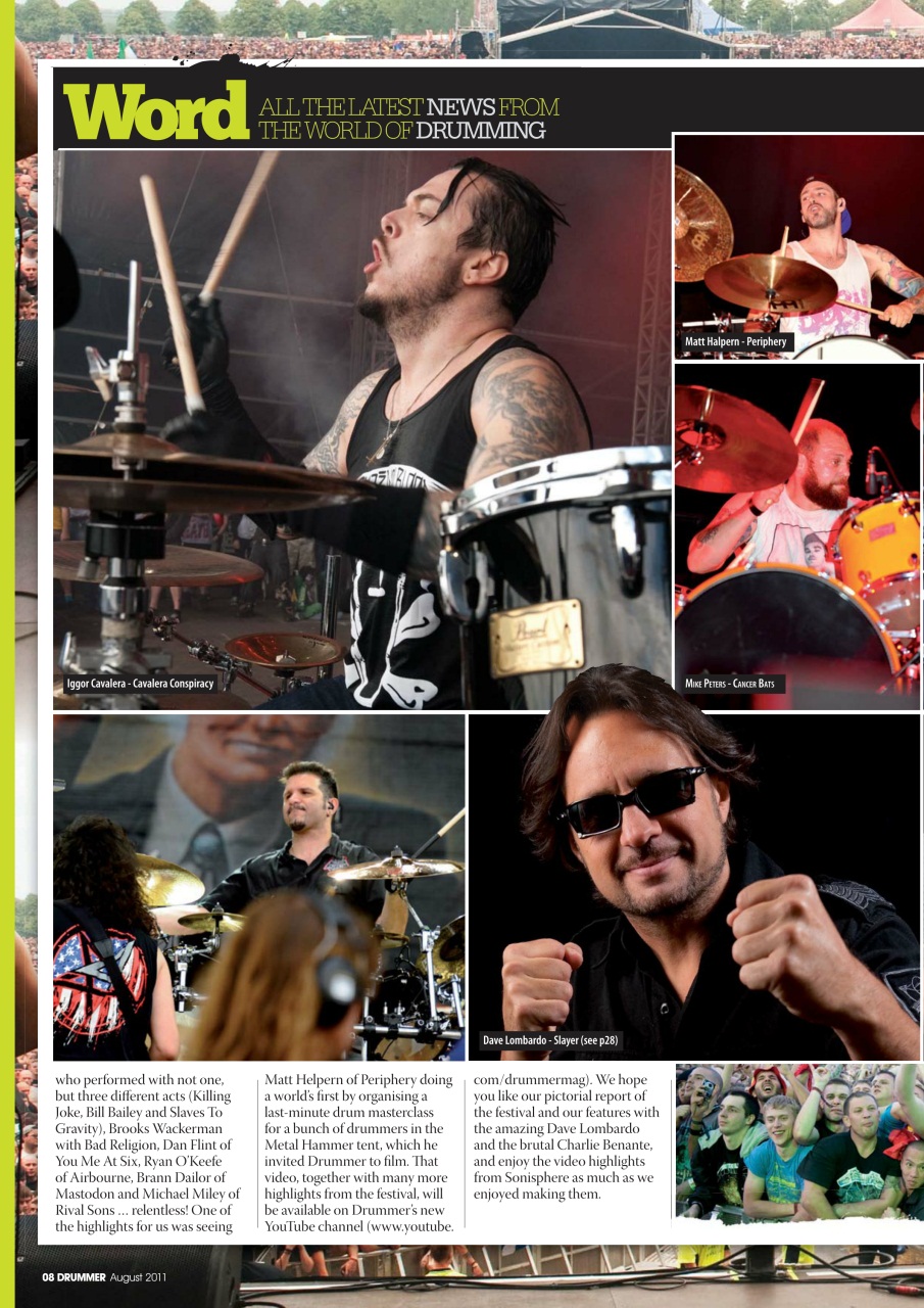 iDrum magazine: Never miss a beat Preview Pages
