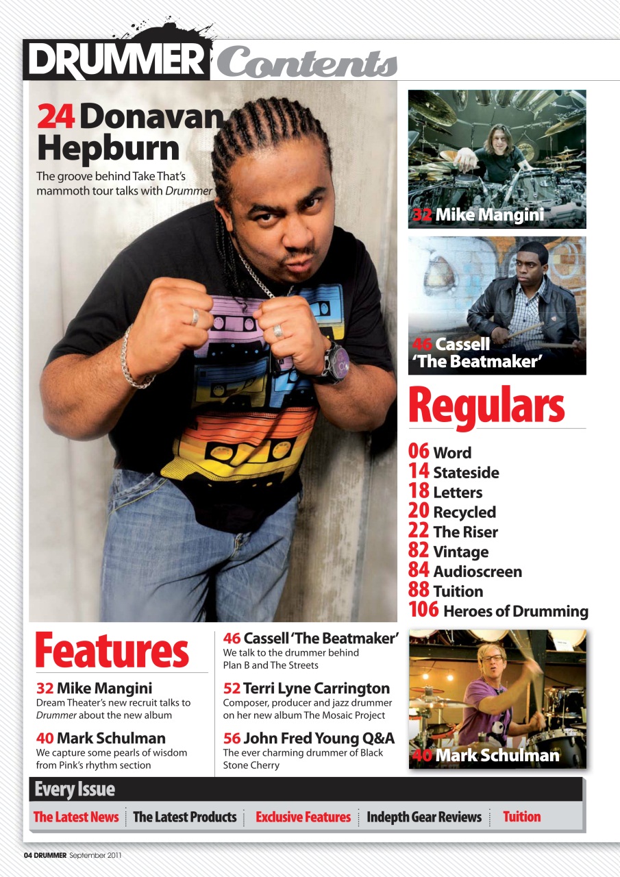 iDrum magazine: Never miss a beat Preview Pages