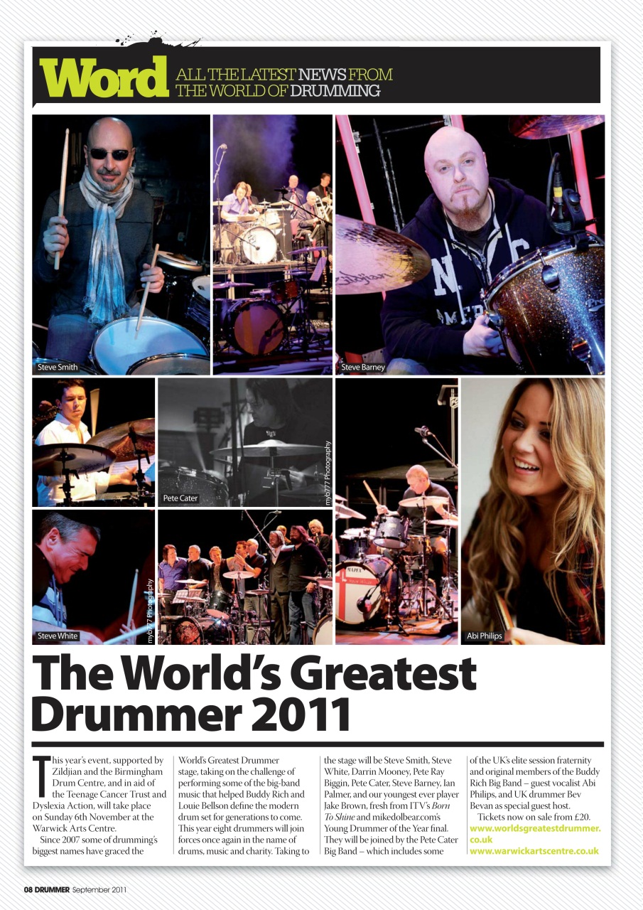 iDrum magazine: Never miss a beat Preview Pages