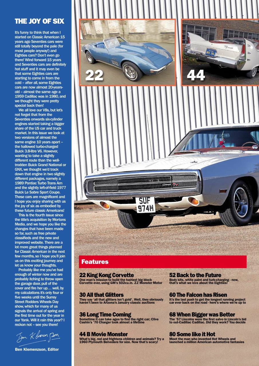 Classic American Magazine Preview Pages