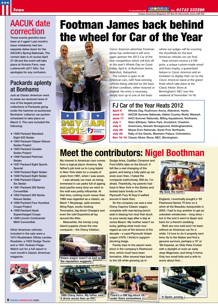 Classic American Magazine Preview Pages