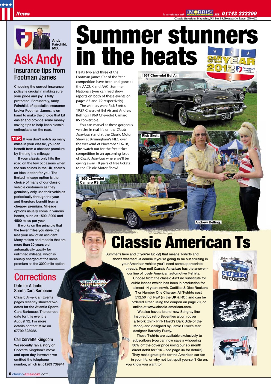 Classic American Magazine Preview Pages
