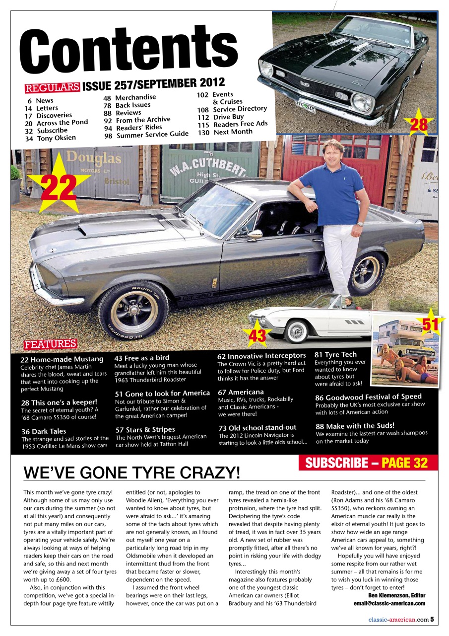 Classic American Magazine Preview Pages