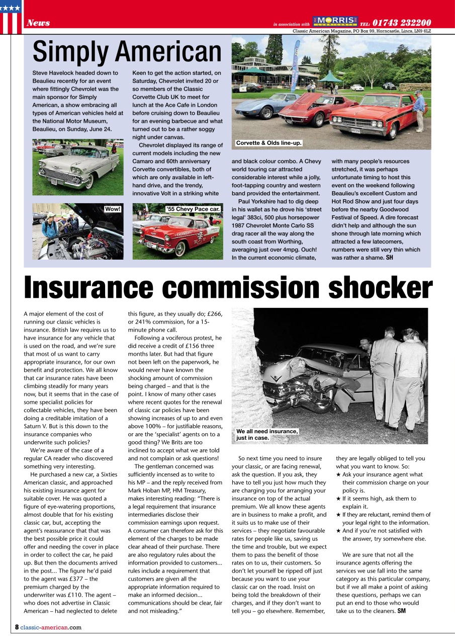 Classic American Magazine Preview Pages