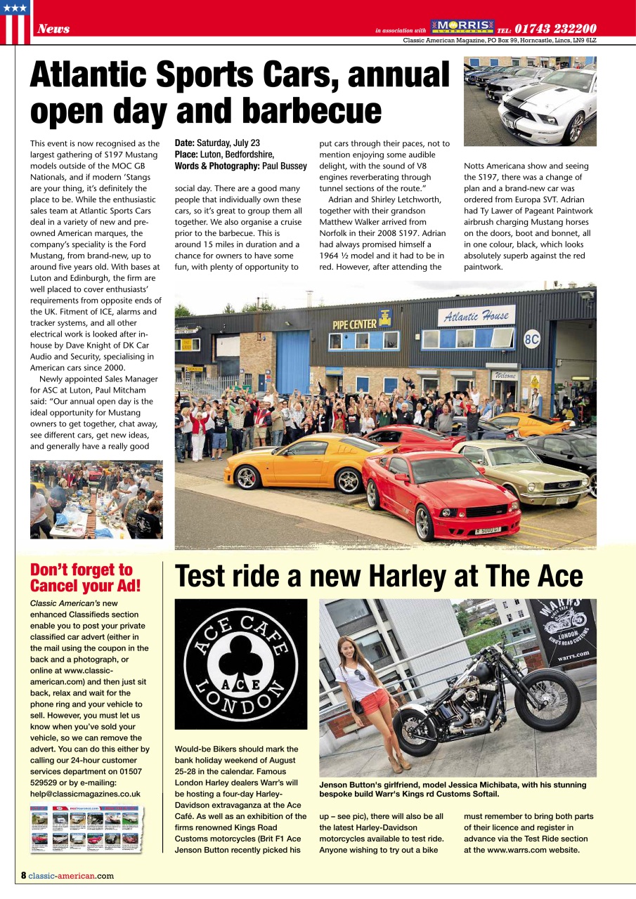 Classic American Magazine Preview Pages