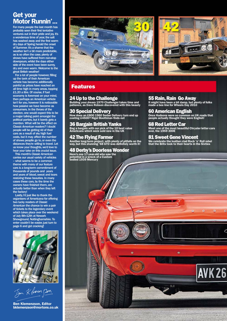 Classic American Magazine Preview Pages