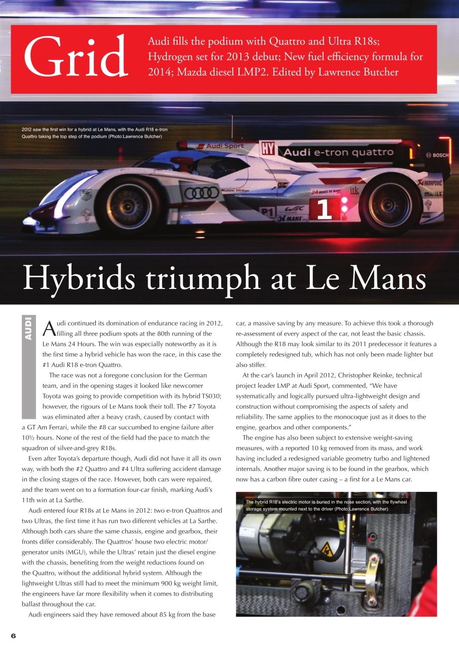 24 HOUR Race Technology Preview Pages