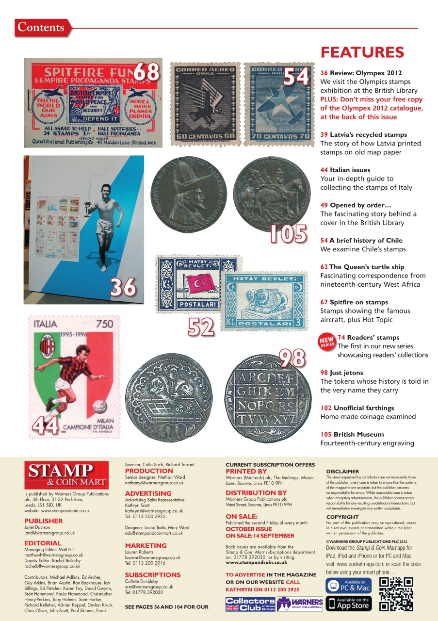 Stamp Collector Preview Pages