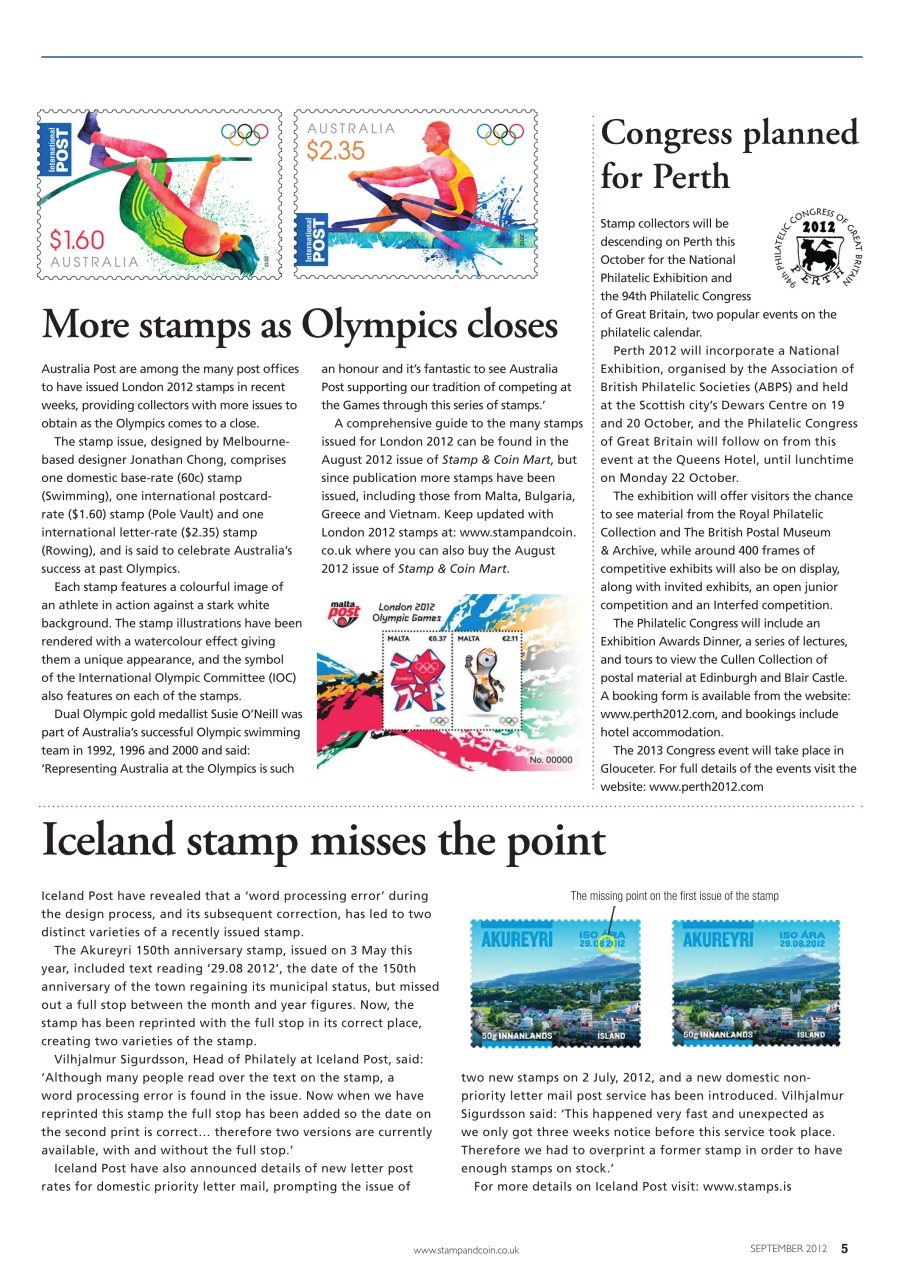 Stamp Collector Preview Pages