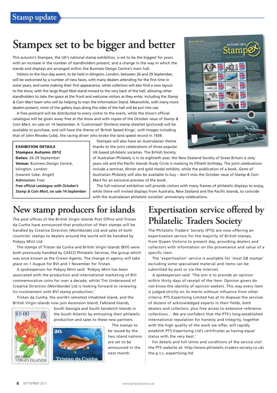 Stamp Collector Preview Pages