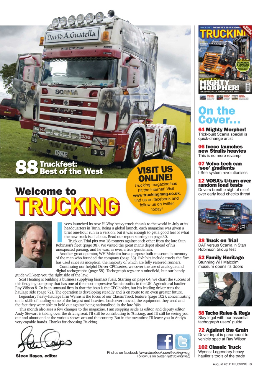 Trucking Magazine Preview Pages