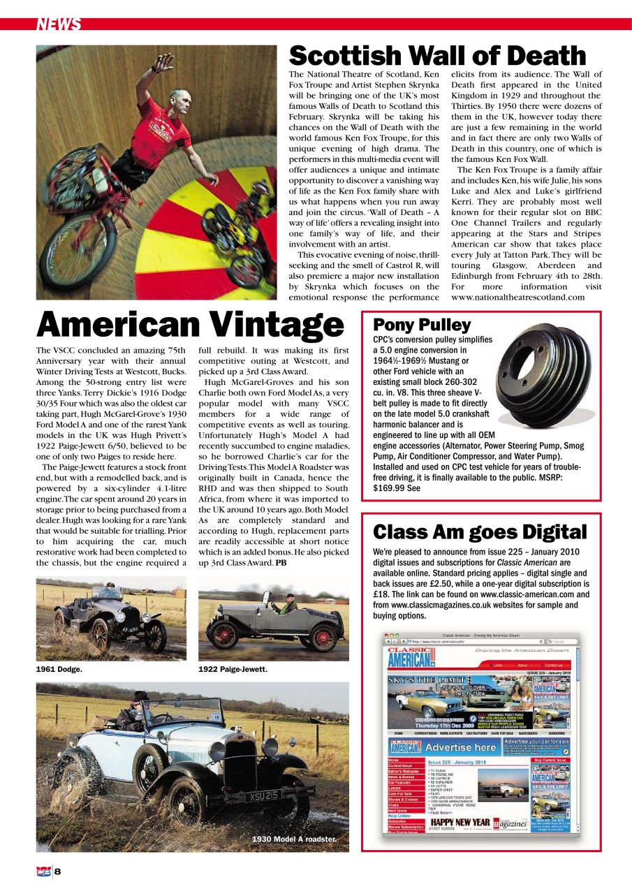 Classic American Magazine Preview Pages