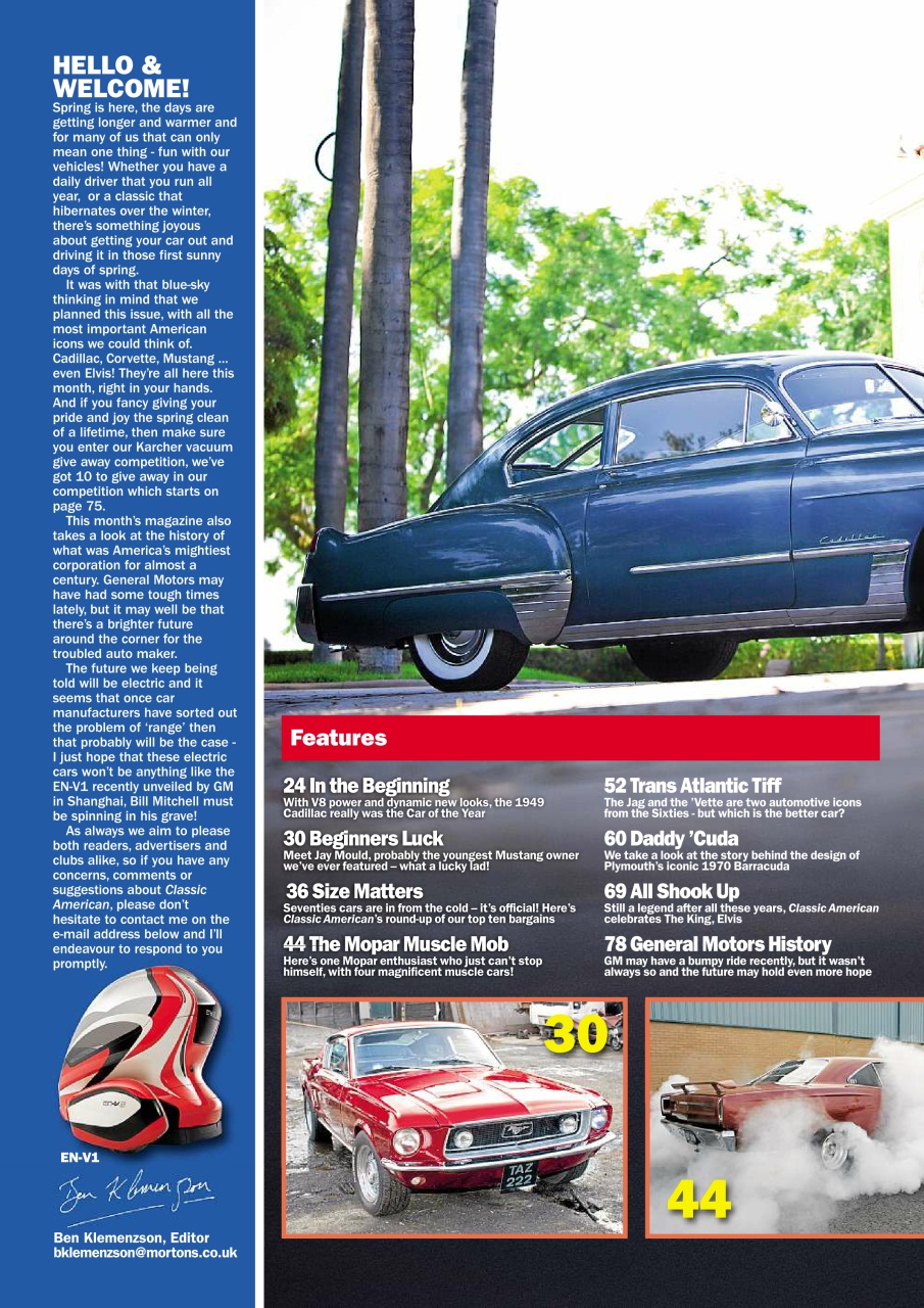 Classic American Magazine Preview Pages