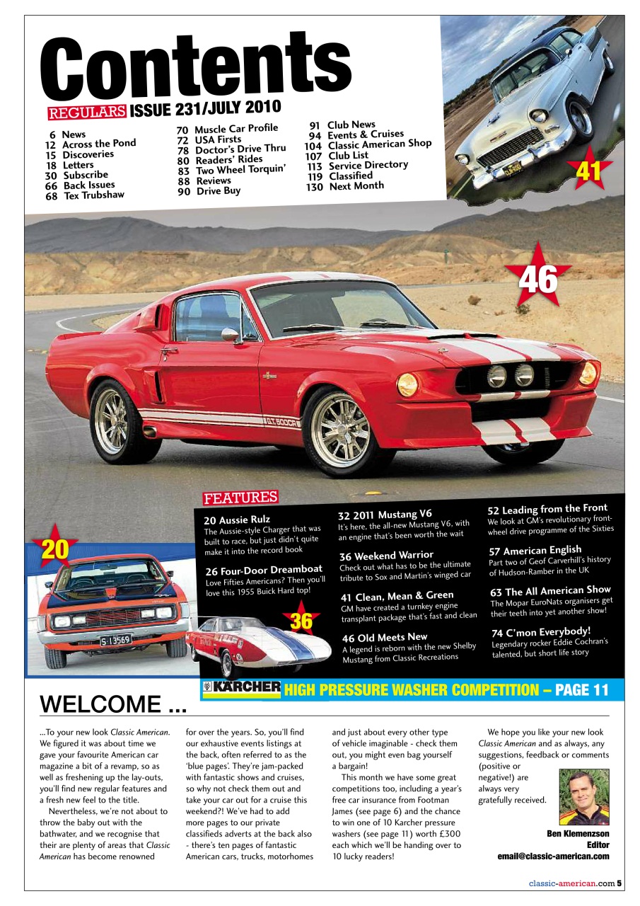 Classic American Magazine Preview Pages