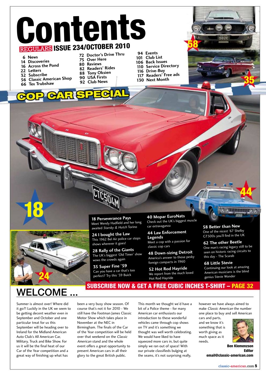 Classic American Magazine Preview Pages