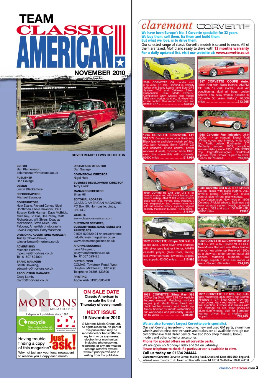 Classic American Magazine Preview Pages