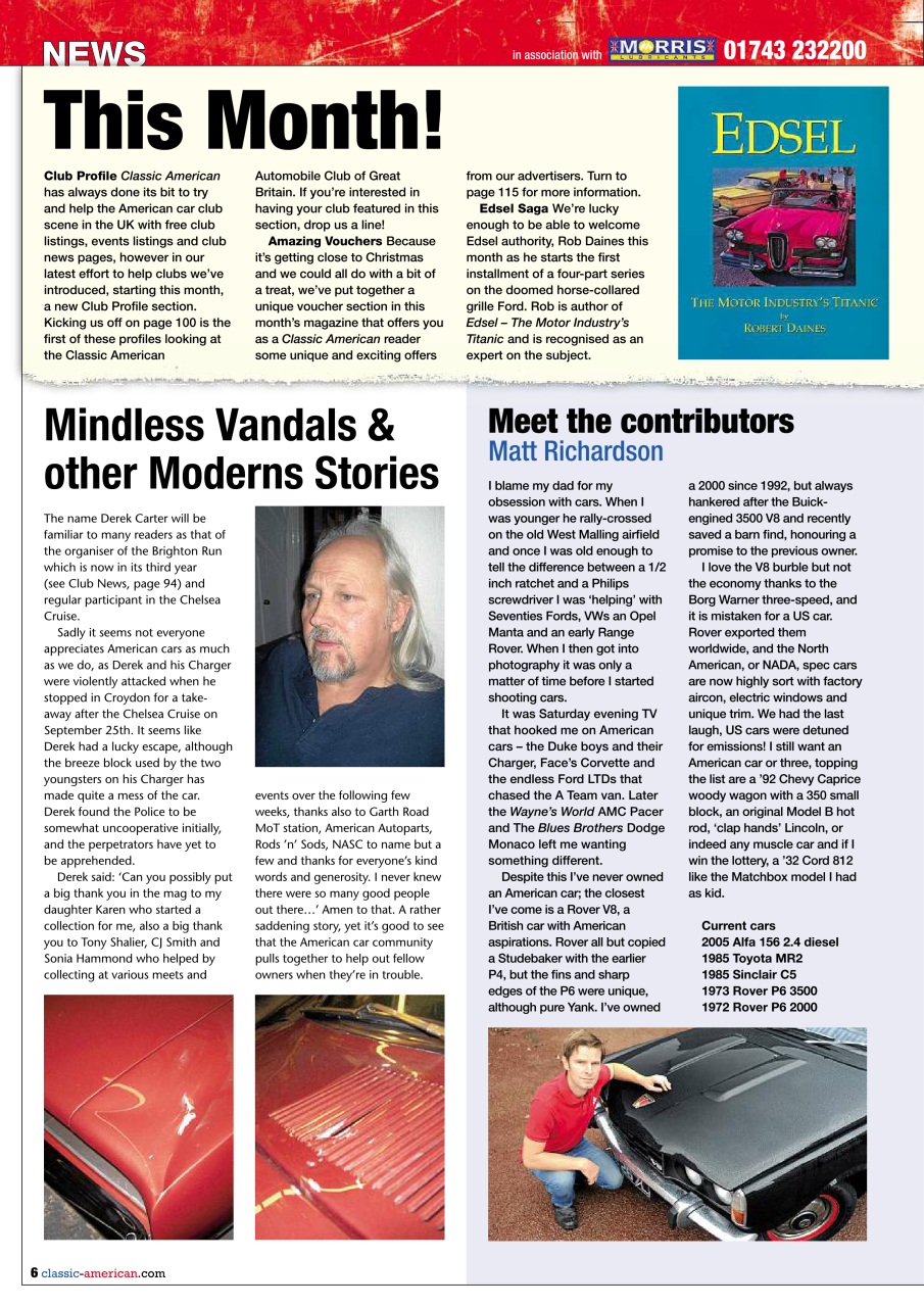 Classic American Magazine Preview Pages