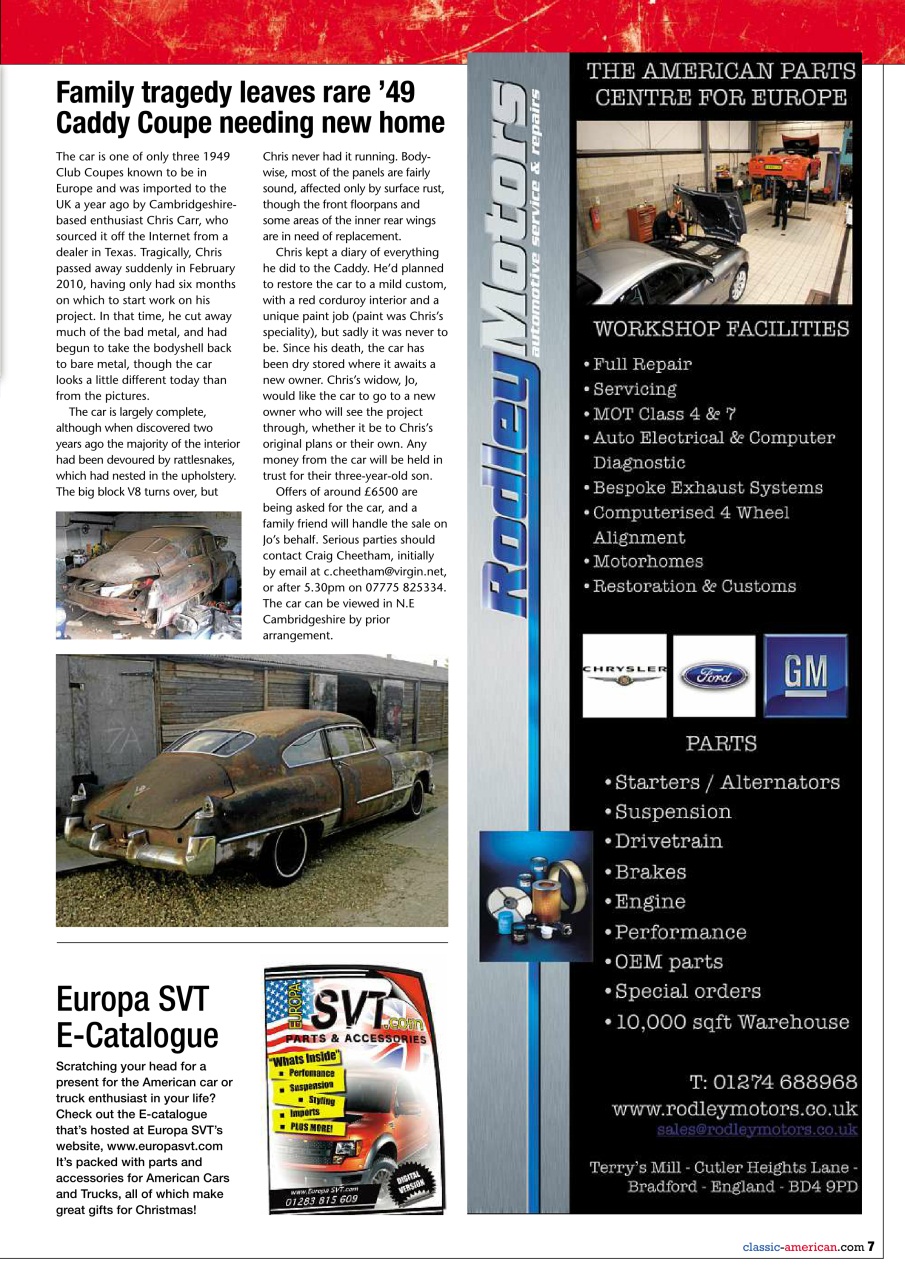 Classic American Magazine Preview Pages