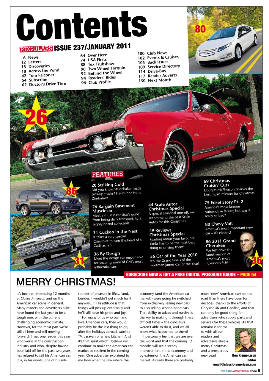 Classic American Magazine Preview Pages