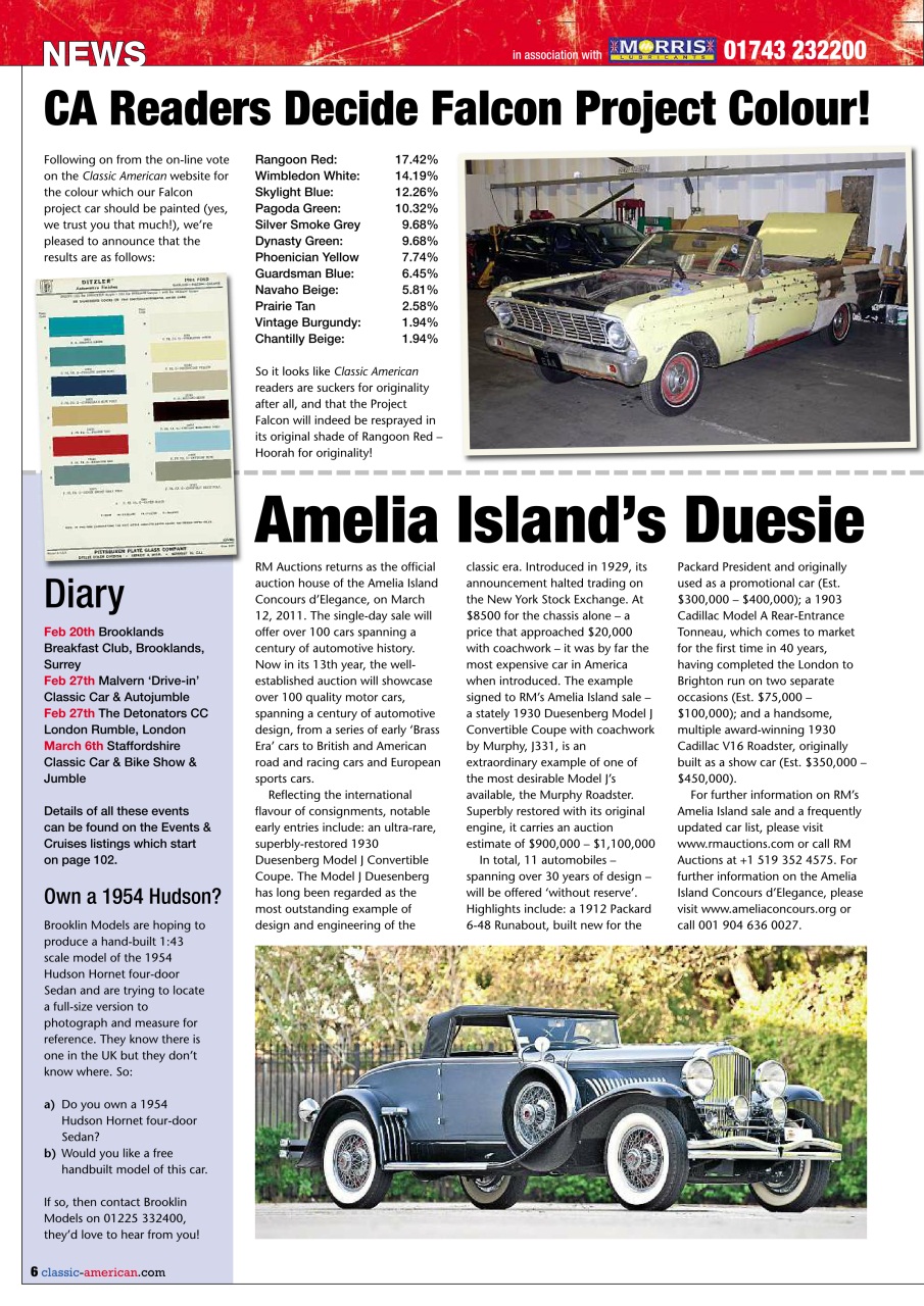 Classic American Magazine Preview Pages