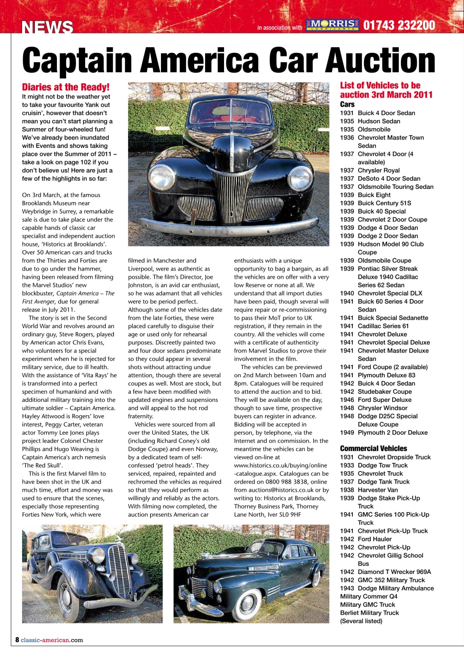 Classic American Magazine Preview Pages