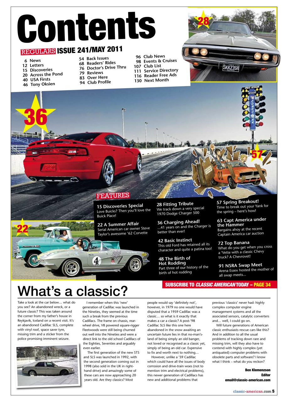 Classic American Magazine Preview Pages
