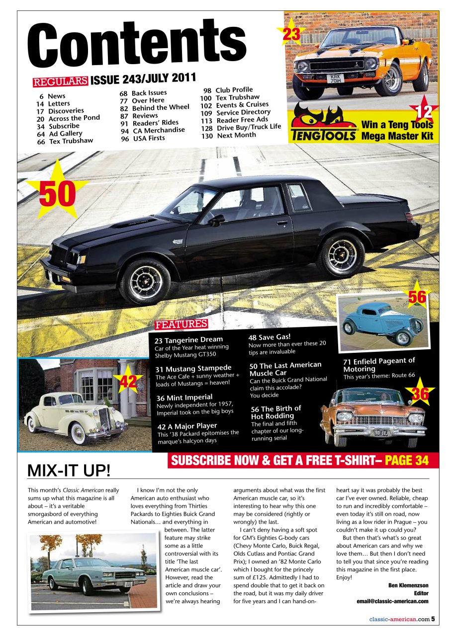 Classic American Magazine Preview Pages