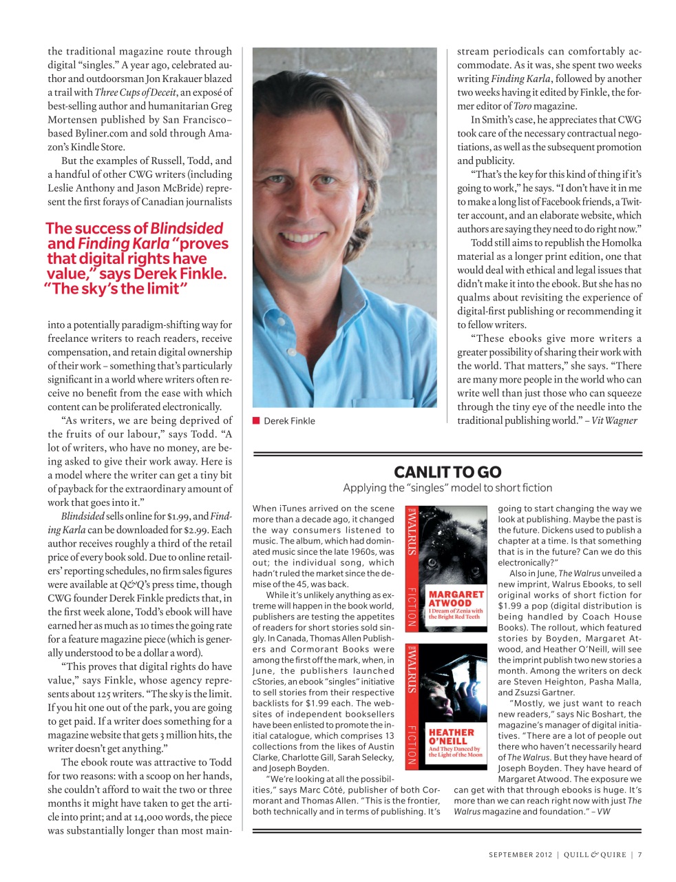 Quill & Quire Preview Pages