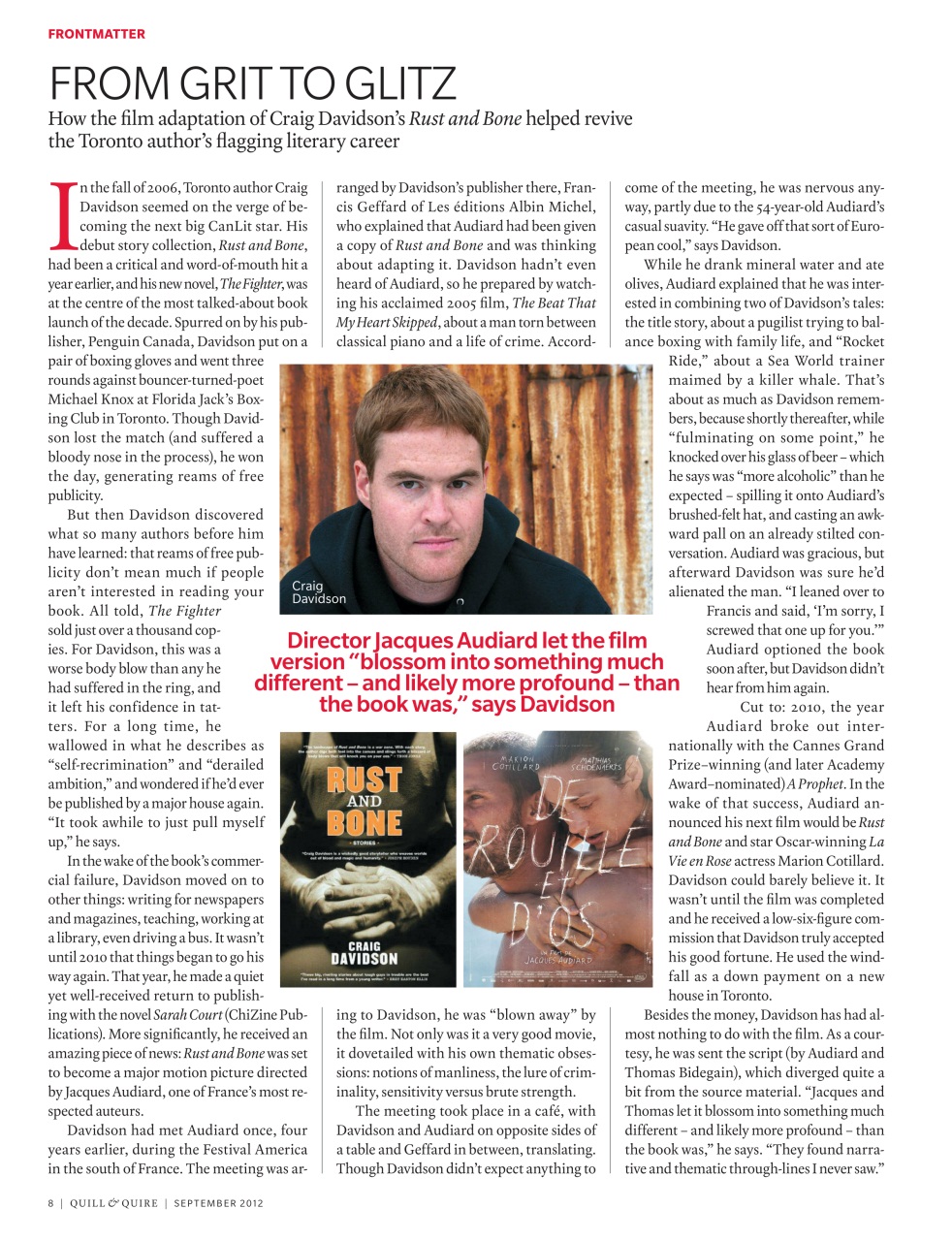 Quill & Quire Preview Pages