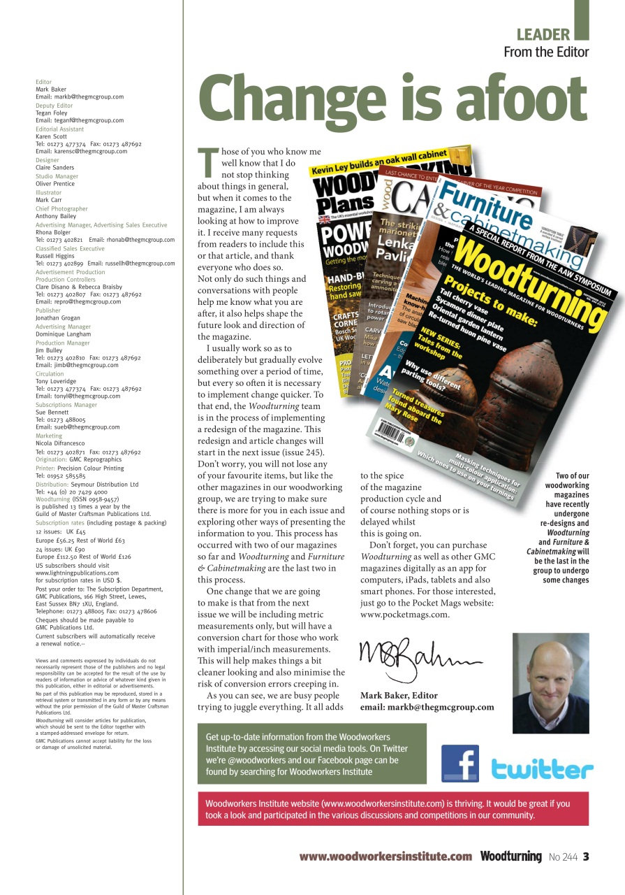 Woodturning Preview Pages