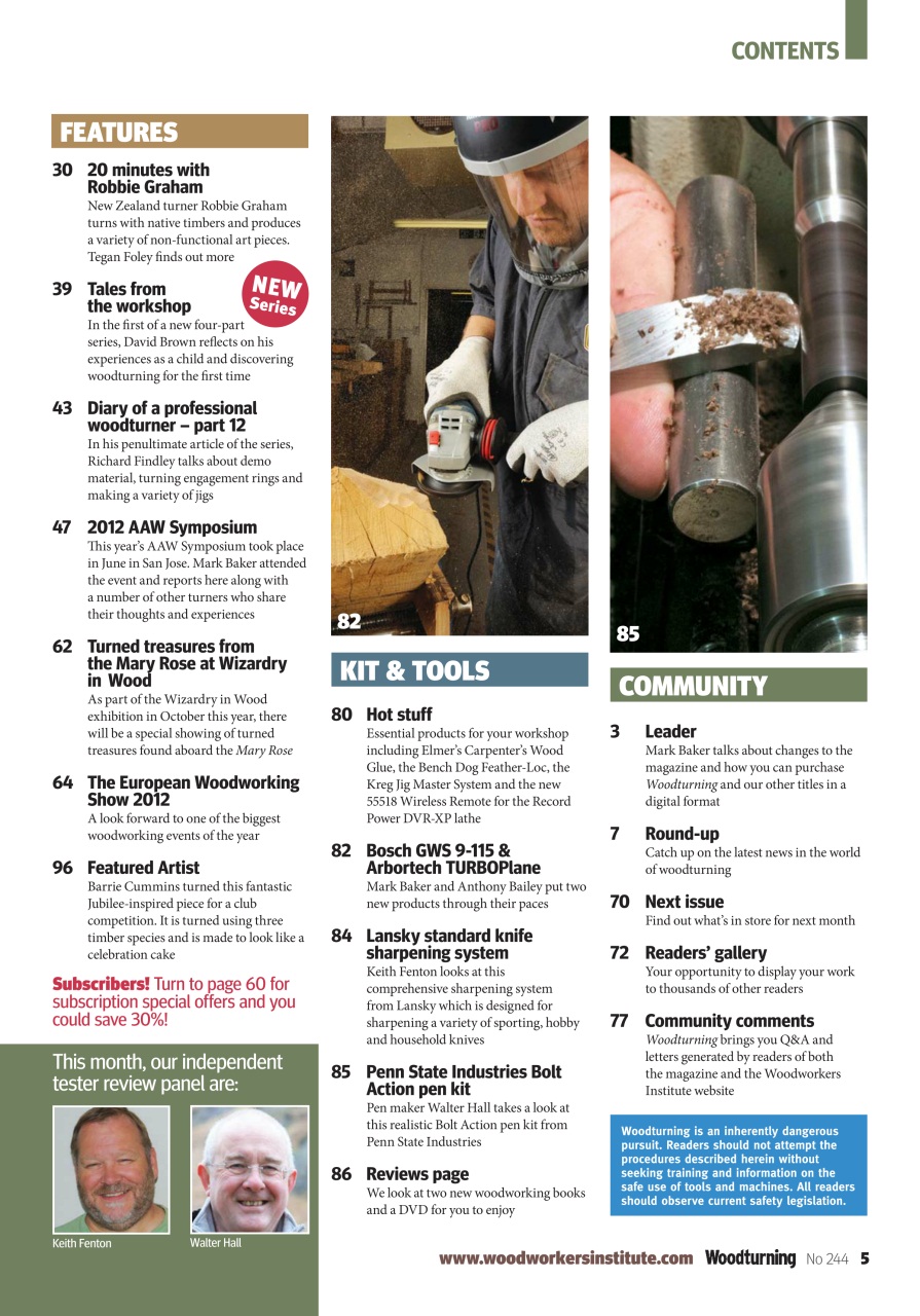 Woodturning Preview Pages