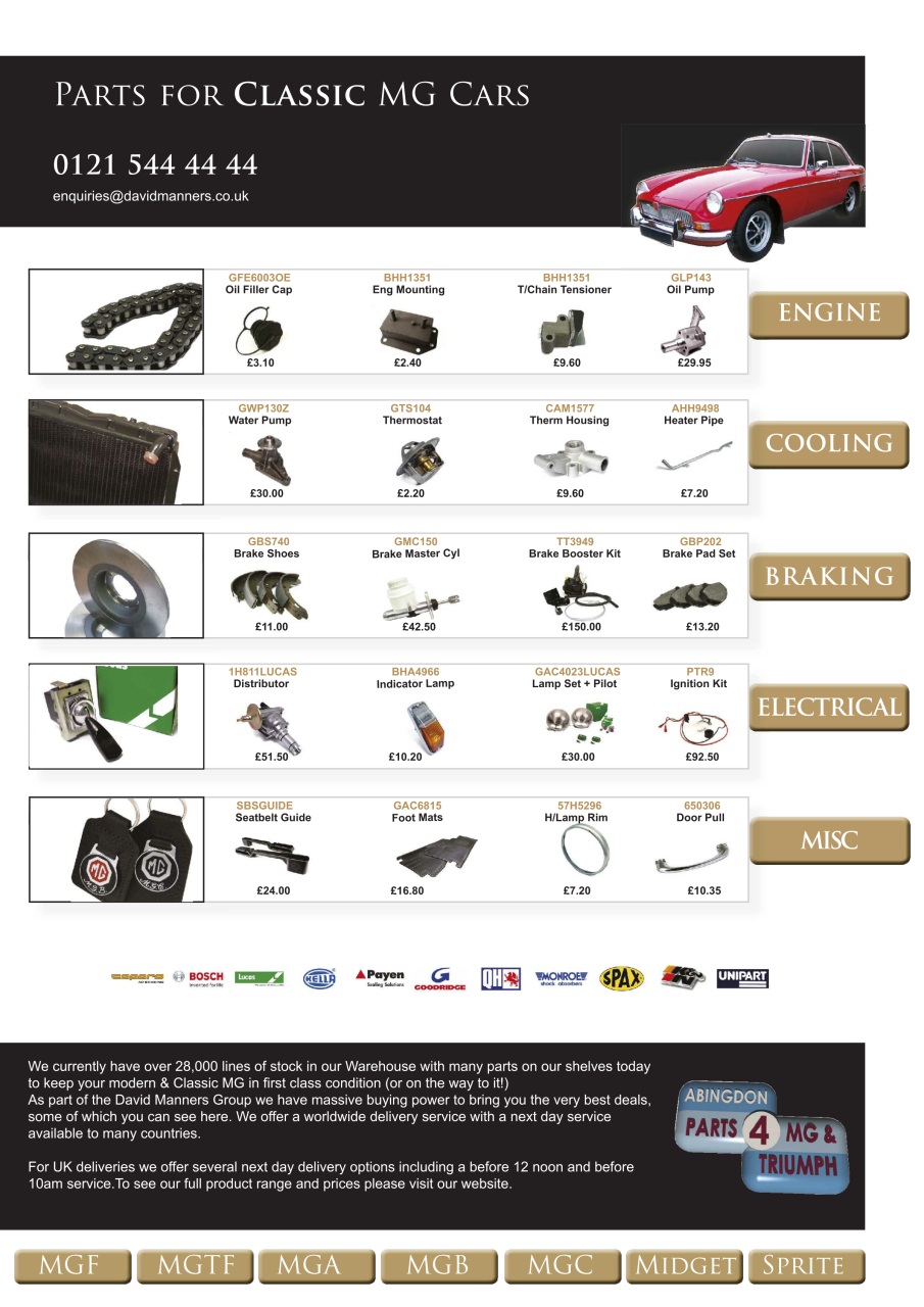 MG Enthusiast Preview Pages