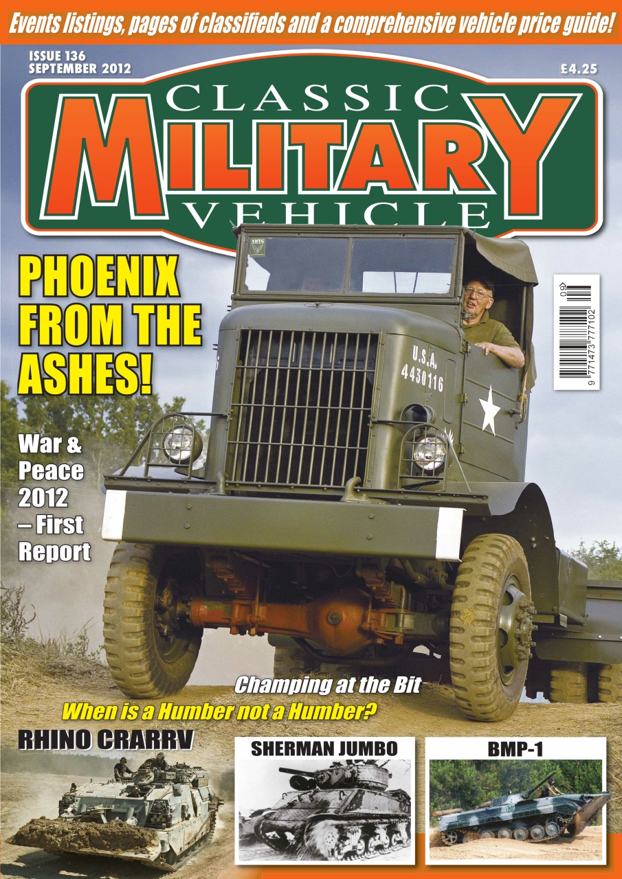 Classic Military Vehicle Preview Pages