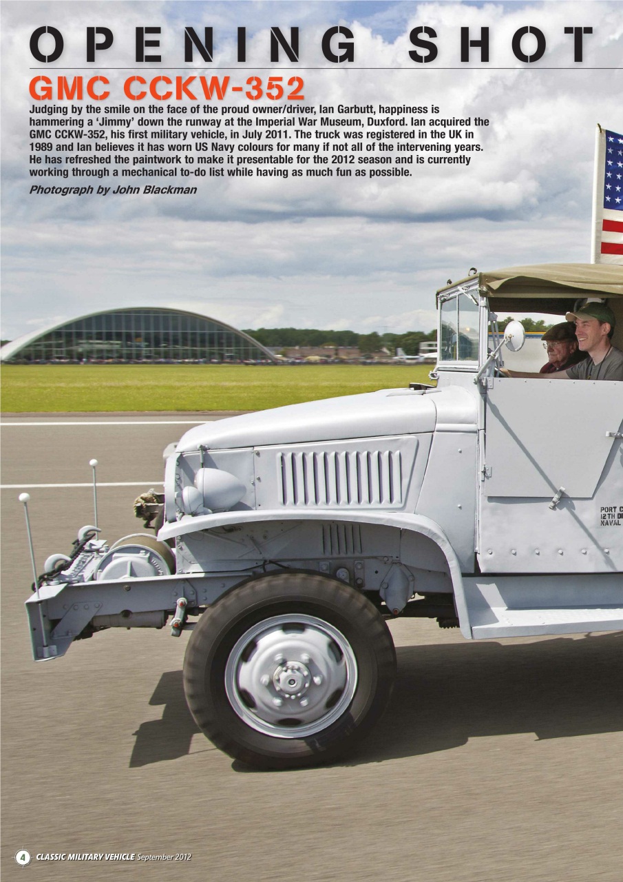 Classic Military Vehicle Preview Pages