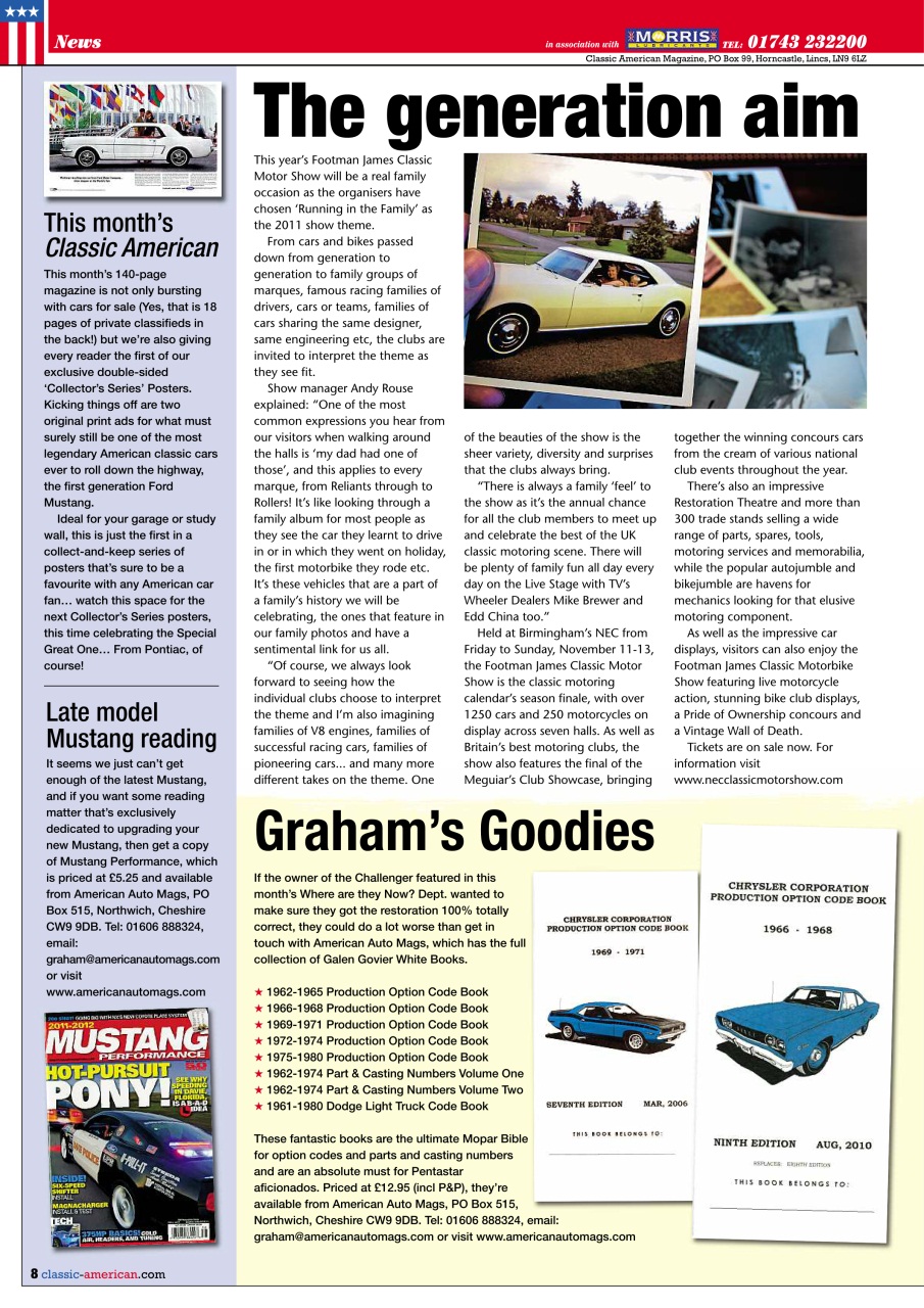 Classic American Magazine Preview Pages