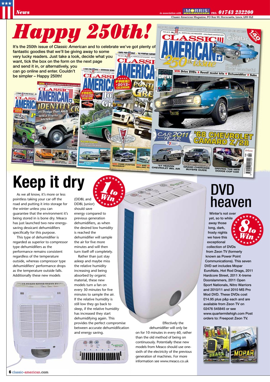 Classic American Magazine Preview Pages